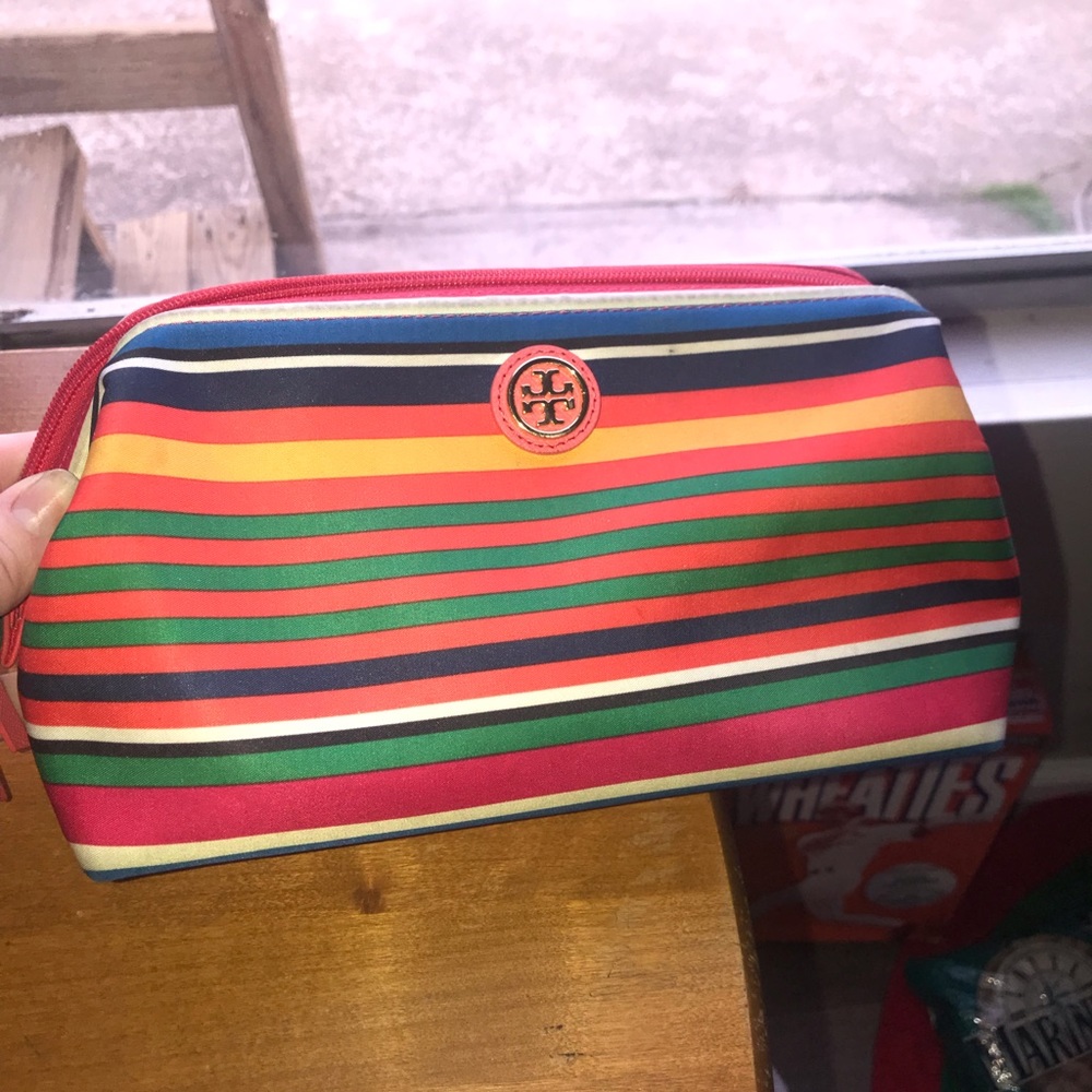 Authentic Tori Burch make up bag